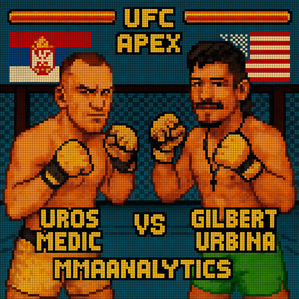 Uros Medic vs Gilbert Urbina - UFC Fight Night